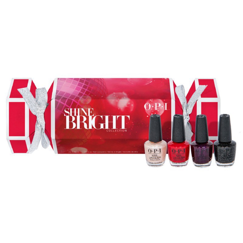 Nagų lakų rinkinys OPI Shine Bright Nail Lacquer 4 Mini Pack Nagų lakų rinkinys OPI Shine Bright Nail Lacquer 4 Mini Pack