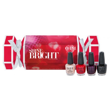 Nagų lakų rinkinys OPI Shine Bright Nail Lacquer 4 Mini Pack