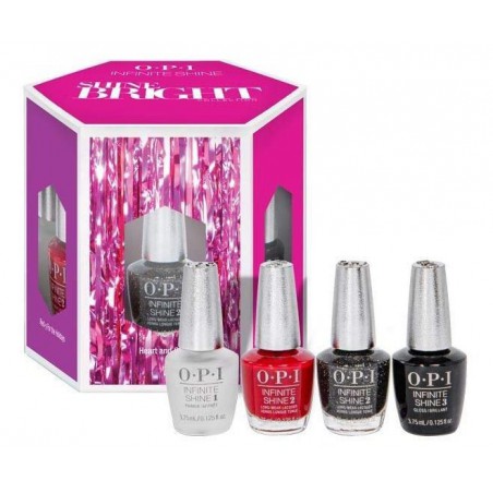 Hibridinių nagų lakų rinkinys OPI Shine Bright 4 mini
