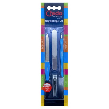 Nagų priežiūros įrankių rinkinys Nail Care Set Pop Art