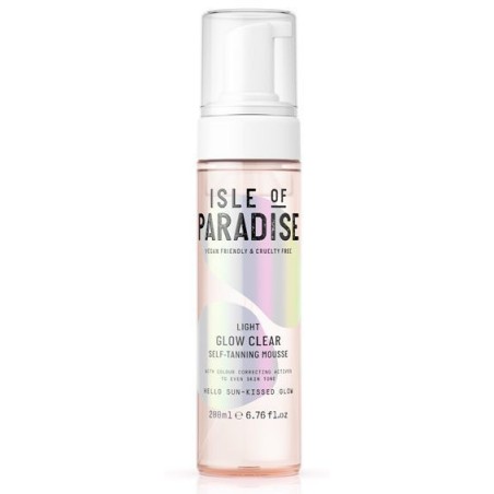 Skaistinančios savaiminio įdegio putos IOP Light Glow Clear Mousse, 200 ml IP890024 1