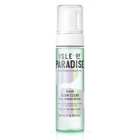 Isle Of Paradise Medium Glow Clear Self Tanning Mousse