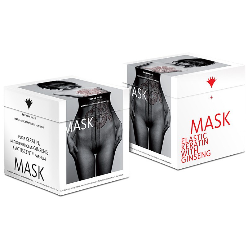 Kaukė plaukams Trendy Hair Maskelastic 500ml Kaukė plaukams Trendy Hair Maskelastic 500ml