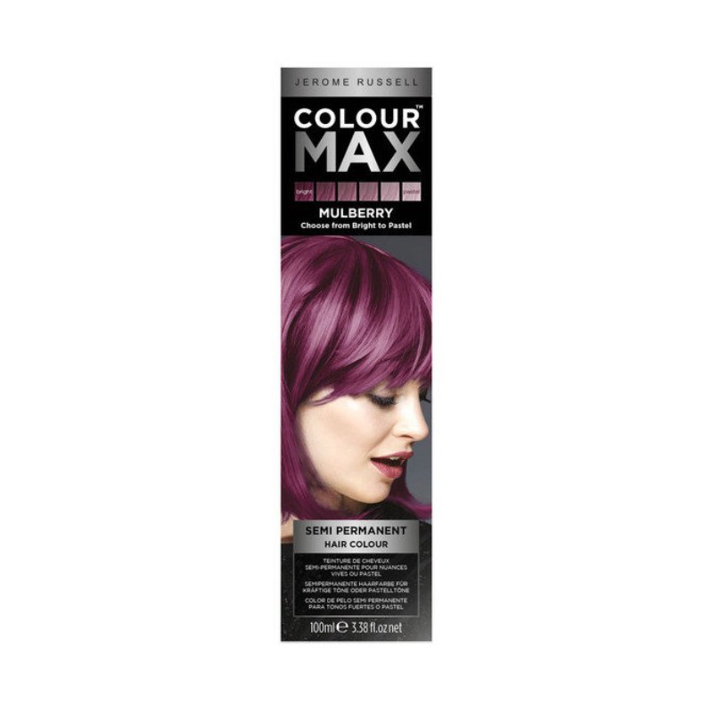 Plaukų dažai Jerome Russell Colour Max Mulberry 100 ml Plaukų dažai Jerome Russell Colour Max Mulberry 100 ml