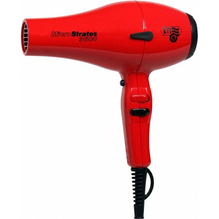 Plaukų džiovintuvas ETI Micro Stratos 3600 Ionic Red