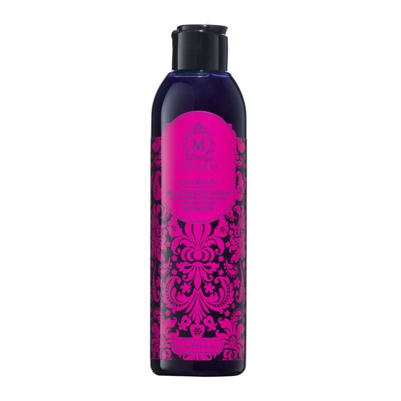 Šampūnas šviesiems plaukams Muran Spicy Anti-Yellow 200 ml Šampūnas šviesiems plaukams Muran Spicy Anti-Yellow 200 ml