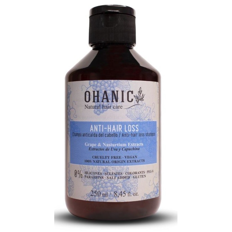 Šampūnas nuo plaukų slinkimo Ohanic Anti Hair Loss 250 ml Šampūnas nuo plaukų slinkimo Ohanic Anti Hair Loss 250 ml