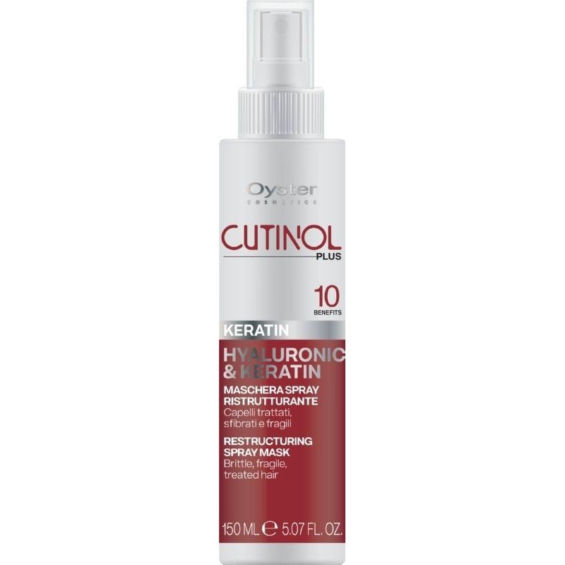 Purškiama priemonė plaukams Oyster Cutinol Keratin All in One 150 ml Purškiama priemonė plaukams Oyster Cutinol Keratin All in One 150 ml