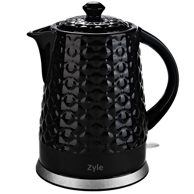 Keramikinis virdulys juodas 1,5 l