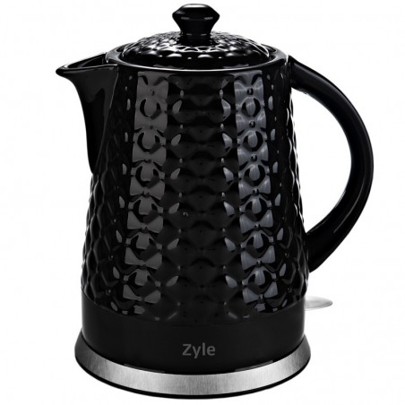 Keramikinis virdulys juodas 1,5 l