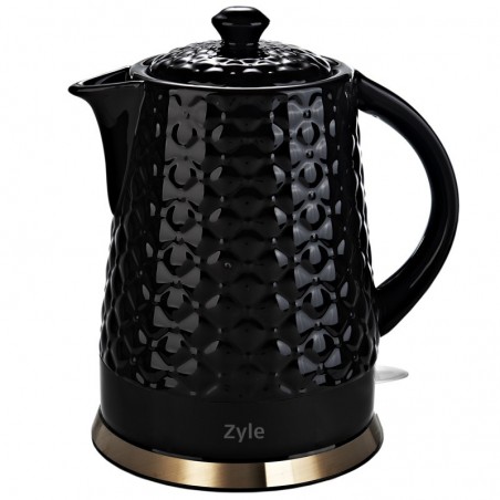 Keramikinis virdulys Zyle juodas 1,5 l 1200w