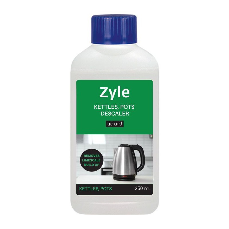 Nukalkinimo skystis Zyle skirtas virduliams ir puodams 250 ml Nukalkinimo skystis Zyle skirtas virduliams ir puodams 250 ml