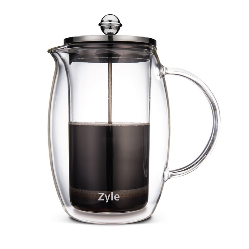 Kavinukas su nuspaudimu Zyle 800 ml Kavinukas su nuspaudimu Zyle 800 ml