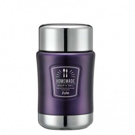 Maistinis termosas Zyle HomeMade 0,5 l violetinis