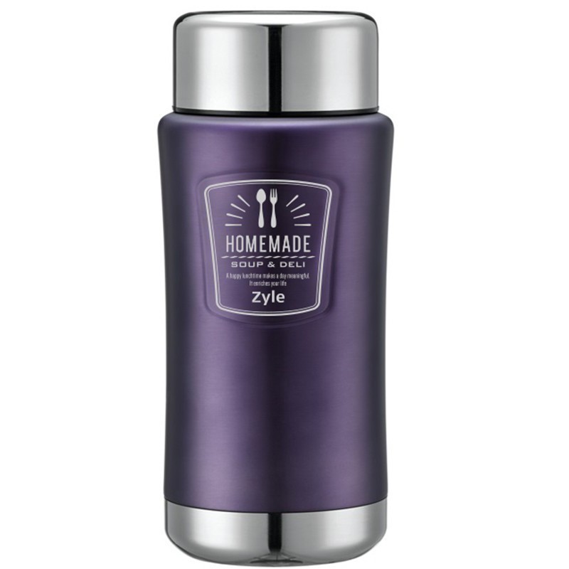 Maistinis termosas Zyle HomeMade 1l violetinis Maistinis termosas Zyle HomeMade 1l violetinis