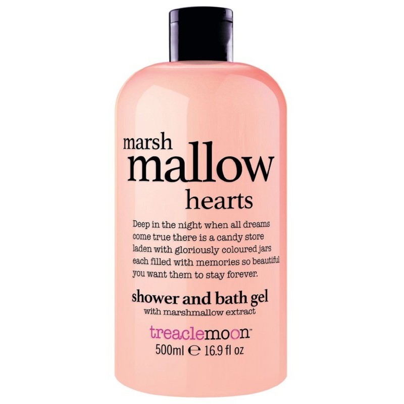 Dušo želė Treaclemoon Marshmallow Hearts 500 ml Dušo želė Treaclemoon Marshmallow Hearts 500 ml
