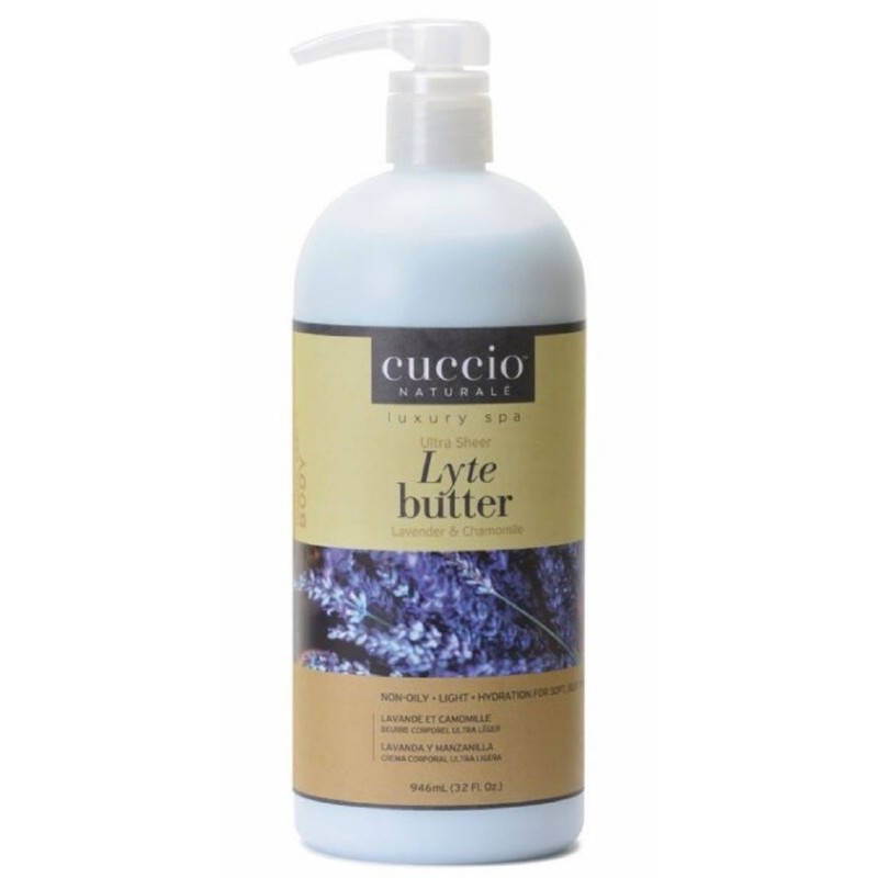 Kremas Cuccio Ultra Sheer Lyte Butter Lavender & Chamomile 946 ml Kremas Cuccio Ultra Sheer Lyte Butter Lavender & Chamomile 946 ml