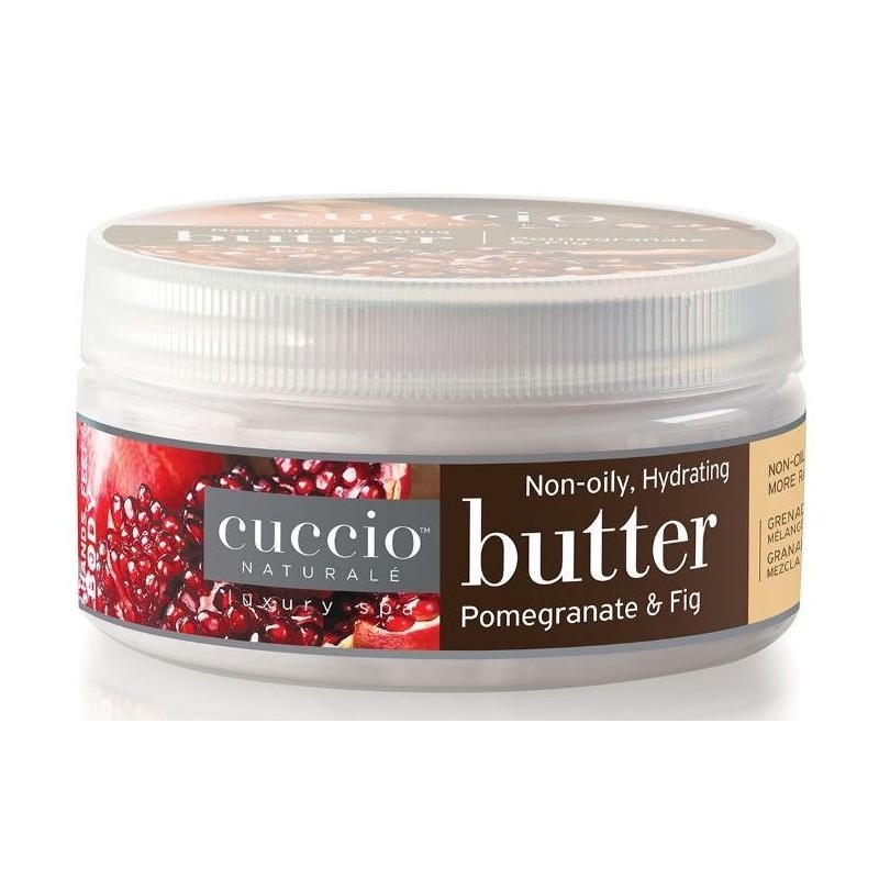 Cuccio rankų ir pėdų kūno sviestas Pomegranate & Fig 226 g Cuccio rankų ir pėdų kūno sviestas Pomegranate & Fig 226 g