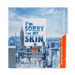 Kaukė riebiai veido odai I'm Sorry for My Skin Peeling Pad