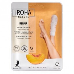 Kaukė pėdoms Iroha Repairing Peach Foot Socks 1 pora