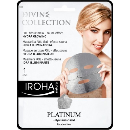 Skaistinanti odą veido kaukė Iroha Divine Collection FOIL 25 ml