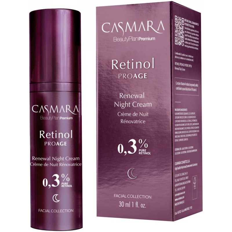 Veido kremas Casmara Retinol PROAGE Renewal Night Cream 30 ml Veido kremas Casmara Retinol PROAGE Renewal Night Cream 30 ml