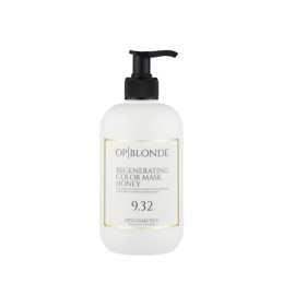 OP COSMETICS Regenerating color mask 9.32 - HONEY spalva - regeneruojanti, dažanti, plaukų kaukė) 2